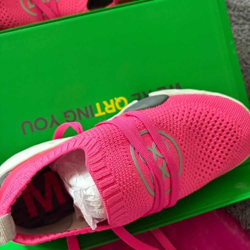 G/FORE MG4.1 Spikeless Golf Shoes Women’s 7.5 Pink Knit Limited Edition - Picture 2 of 6